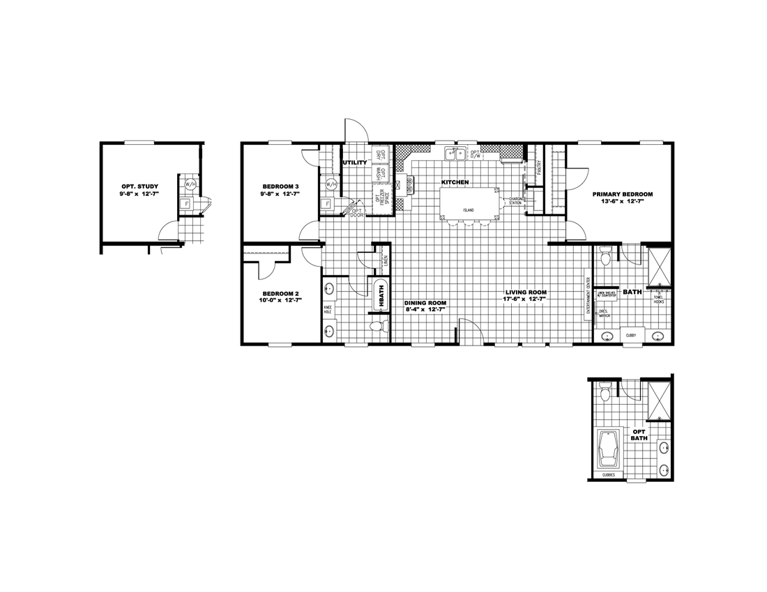 The ISLAND BREEZE 56' Floor Plan
