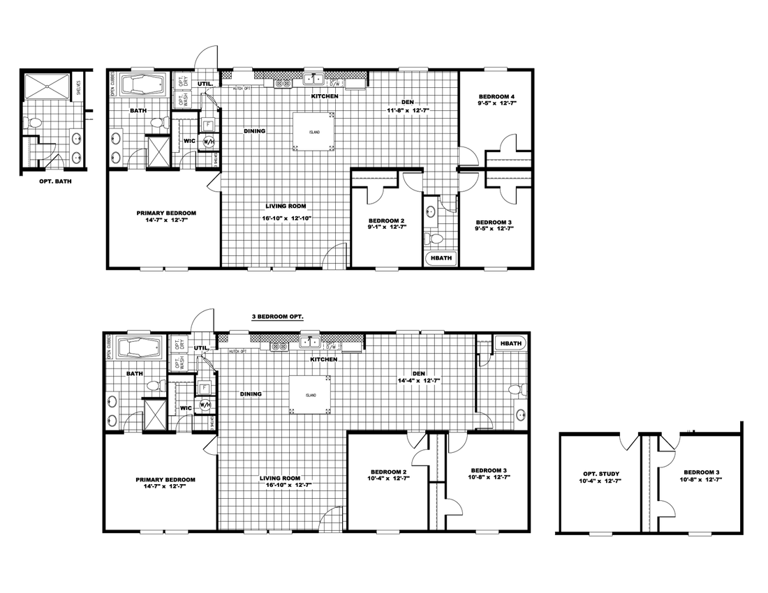 The ULTRA PRO 56B Floor Plan
