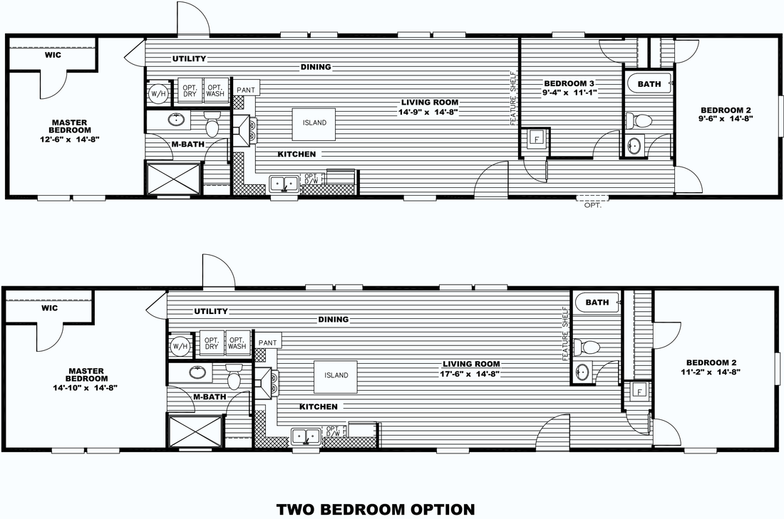 The ANNIVERSARY PLUS 72 Floor Plan