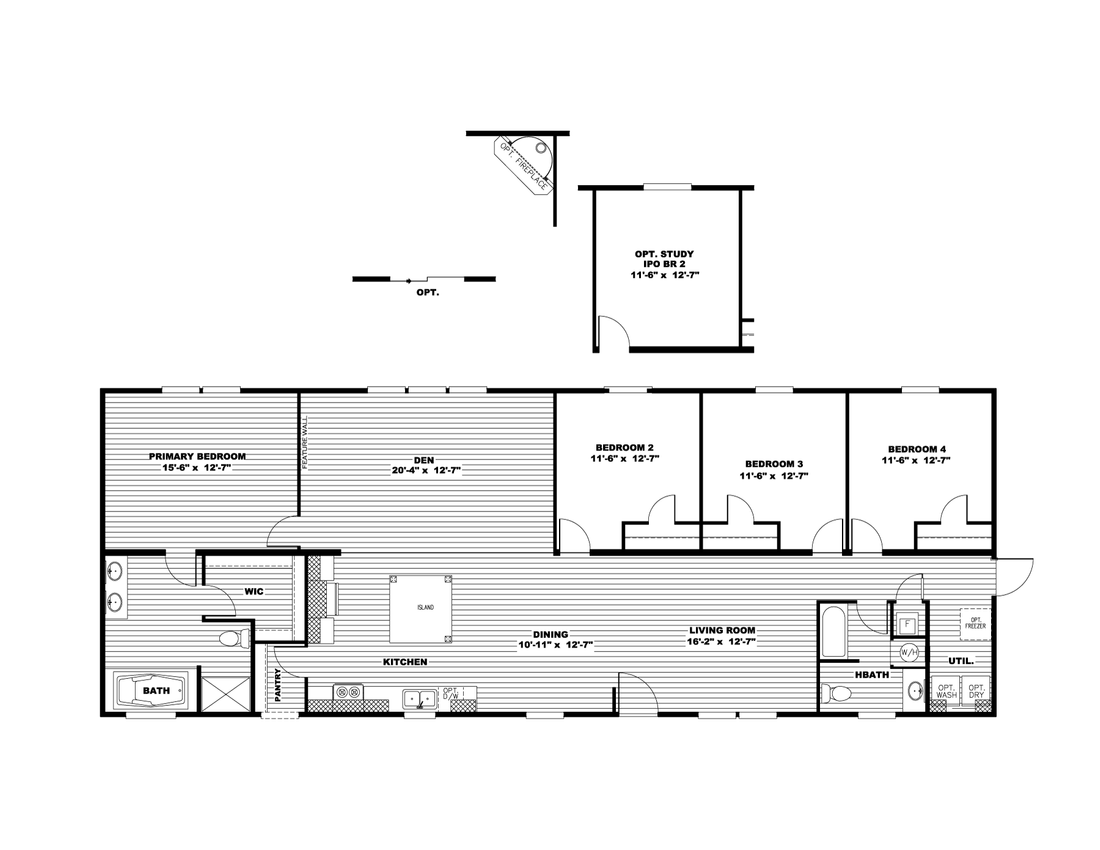 The ULTRA PRO 72 Floor Plan