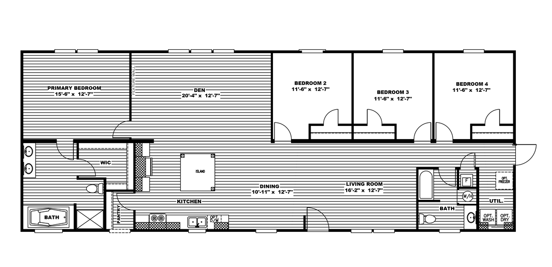 The ULTRA PRO 72 Floor Plan