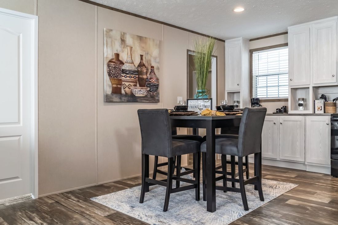 The ULTRA EXCEL 3 BR 28X56 Kitchen. This Manufactured Mobile Home features 3 bedrooms and 2 baths.