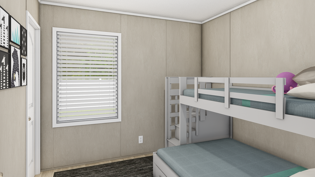 The ULTRA EXCEL FLEX 16X76 Bedroom. This Manufactured Mobile Home features 3 bedrooms and 2 baths.