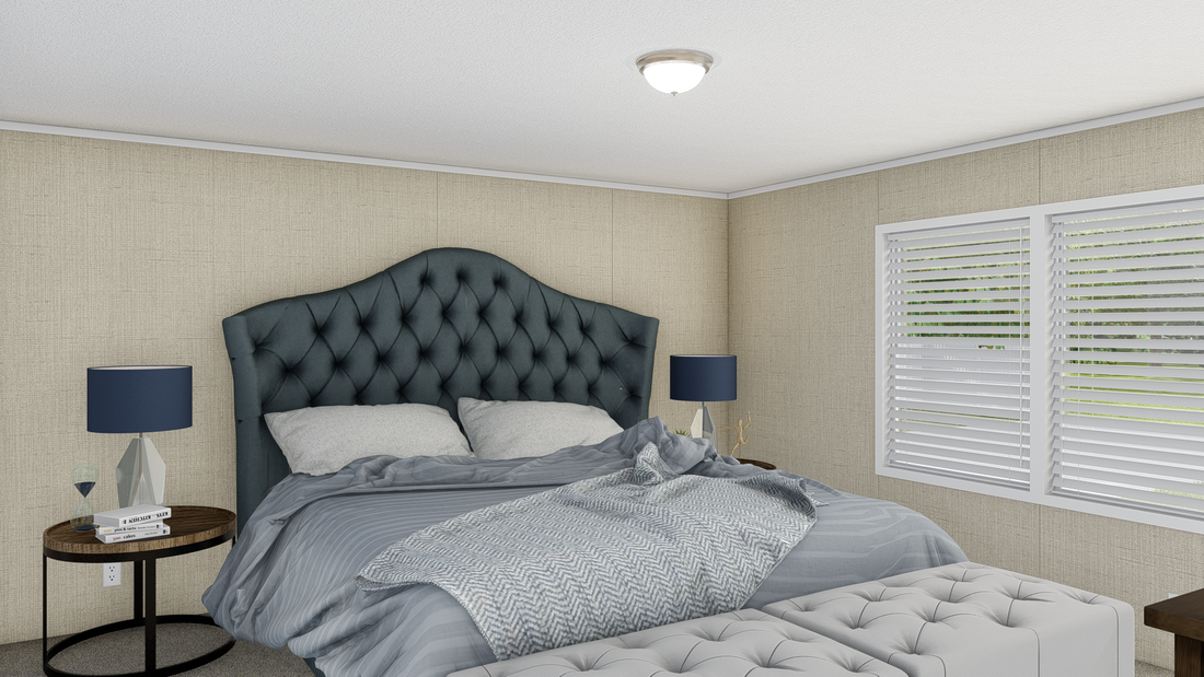 The ULTRA PRO BIG BOY 5 BR 32X76 Primary Bedroom. This Manufactured Mobile Home features 5 bedrooms and 2 baths.
