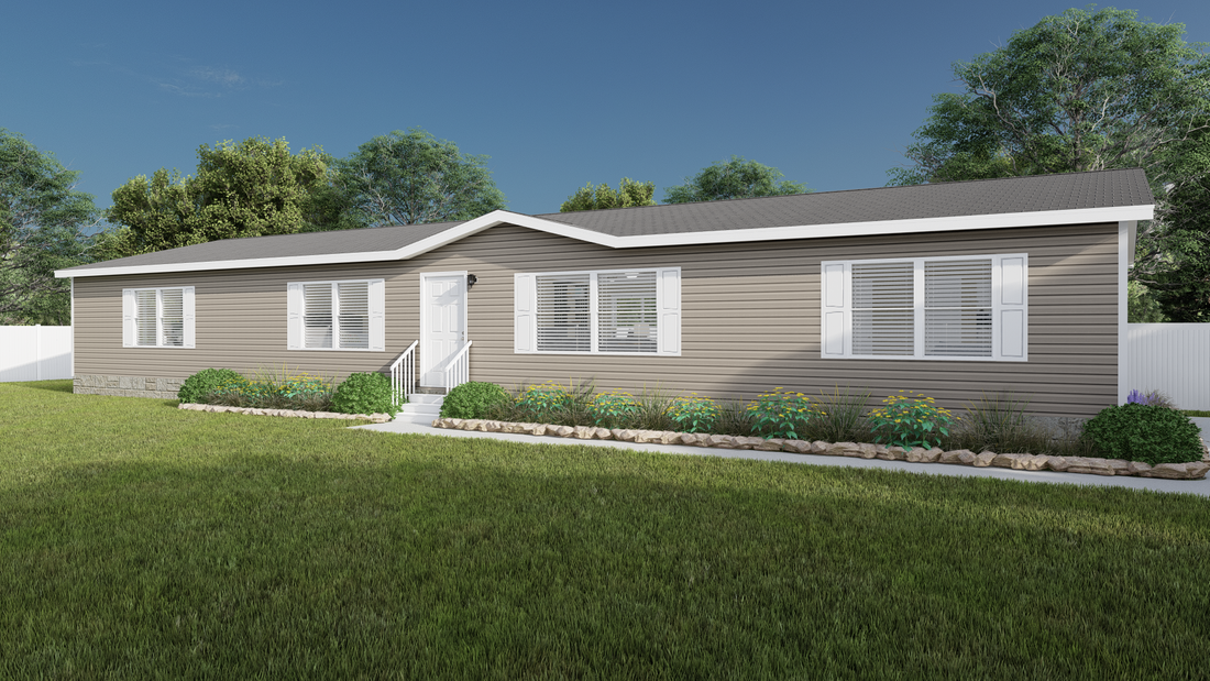 The ULTRA PRO BIG BOY 5 BR 32X76 Exterior. This Manufactured Mobile Home features 5 bedrooms and 2 baths.