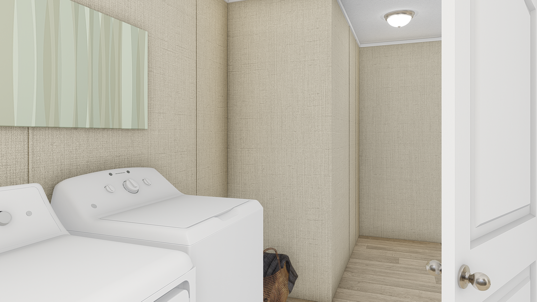 The ULTRA PRO BIG BOY 5 BR 32X76 Utility Room. This Manufactured Mobile Home features 5 bedrooms and 2 baths.
