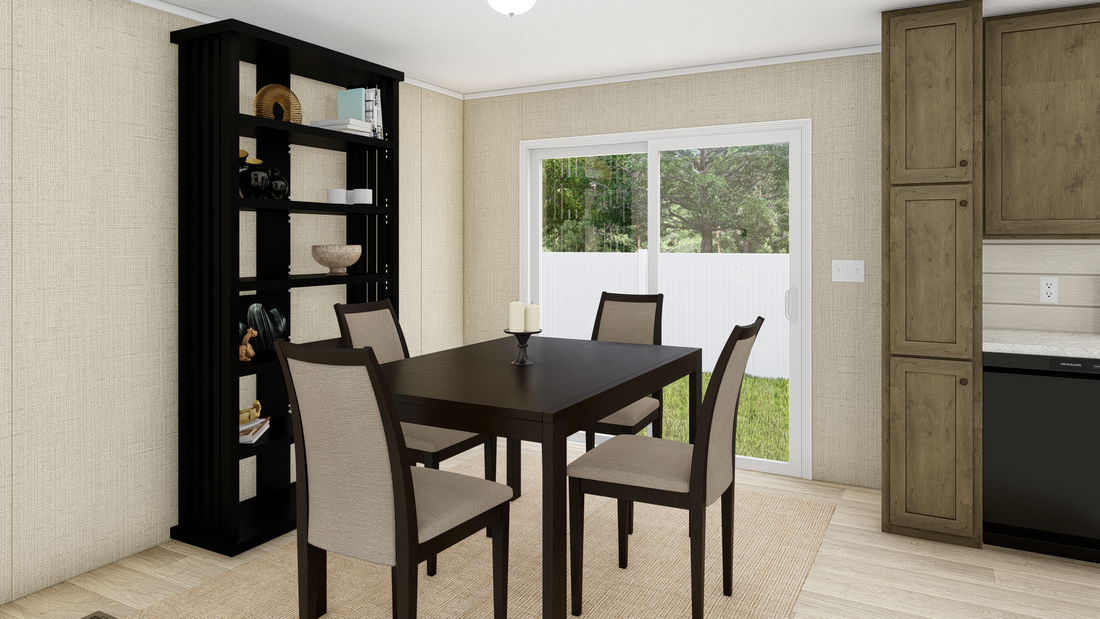 The ULTRA PRO BIG BOY 5 BR 32X76 Dining Area. This Manufactured Mobile Home features 5 bedrooms and 2 baths.