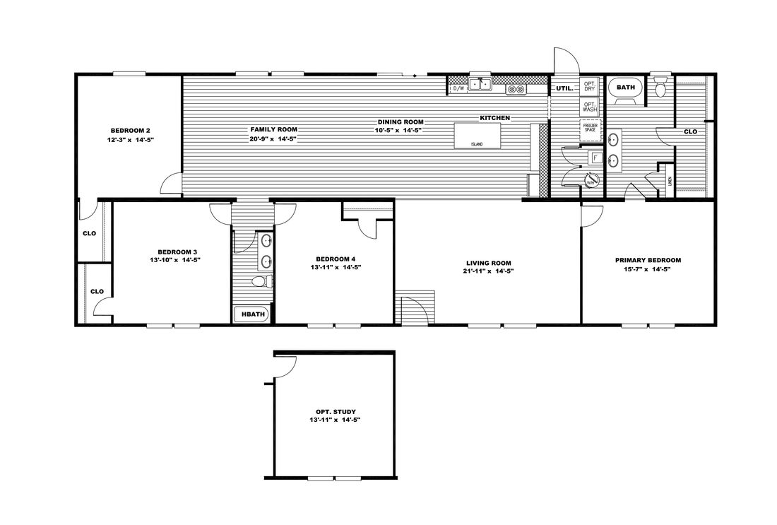 The LEGEND BIG BOY Floor Plan